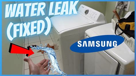 samsung washer leaking from bottom front|Samsung Washer Leaking from Bottom: Here are 6。